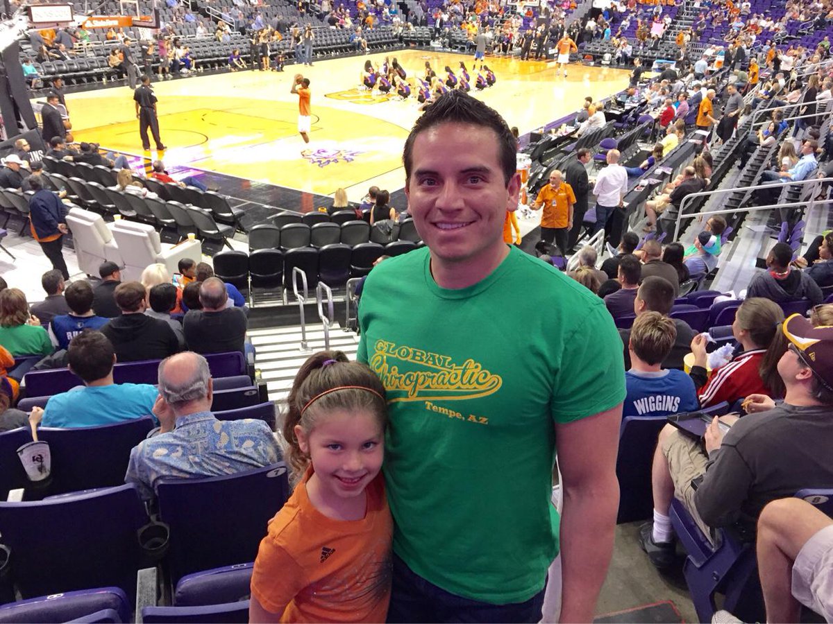 GlobalChiroAZ's tweet photo. Daddy daughter date at the Suns game.
 
Let's, go, Suns!

#globalchiropractic http://t.co/LlTDgMJmHV
