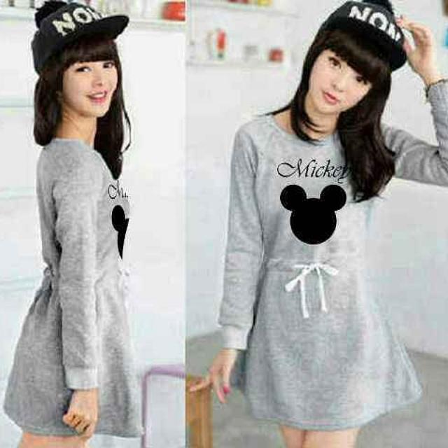 Ld mickey grey •45rb•spandex• bbm : 3149027E/ line : elenelshop #olshopmurah #jogerpants #ostrusted