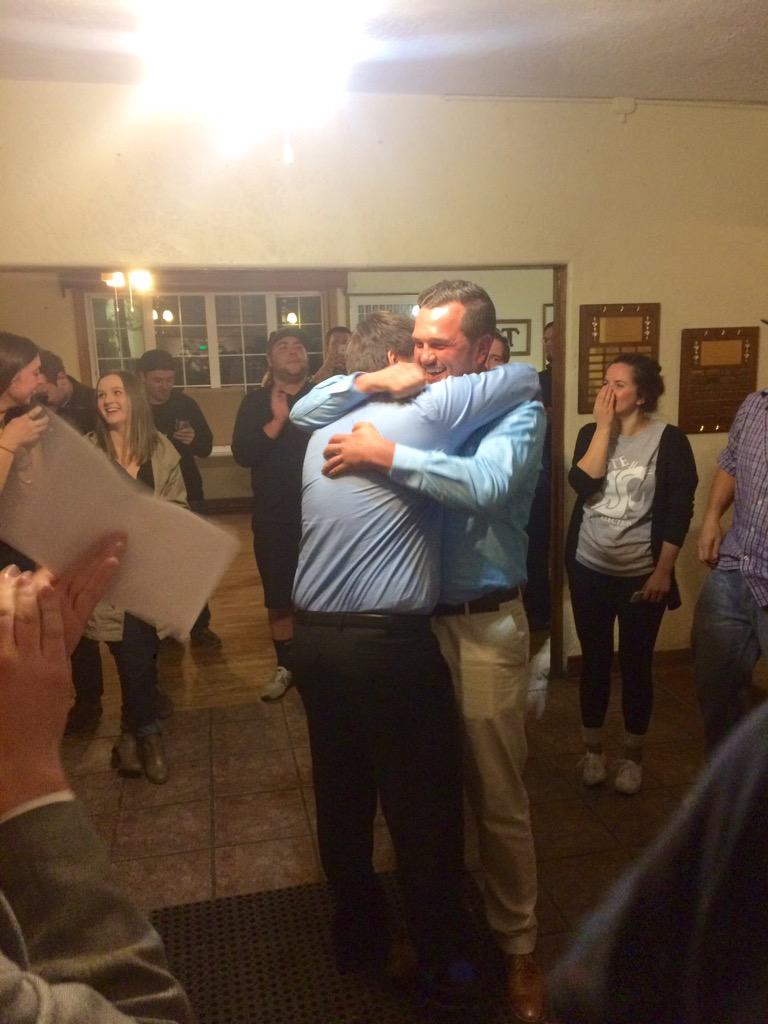 CONGRATS <a href="/crouchy_pants/">Adam Crouch</a> ON BECOMING THE NEXT ASWSU PRESIDENT!! Love you buddy and we never had a doubt