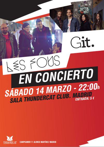 Git_music's tweet photo. Os recomendamos nuestro concierto de este sábado junto a @LFous en @Thundercatclub (M/Alonso Martínez) @lecoolmadrid http://t.co/AuxOD7hfvx