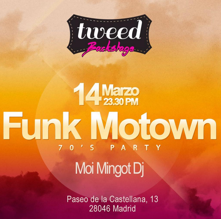 moisescambra's tweet photo. @SoulSpain este sábado tendremos nuestra fiesta Funk Motown en @Tweedrest !!!desde las 23.30-03.00 no puedes faltar http://t.co/OnTBND7VYp