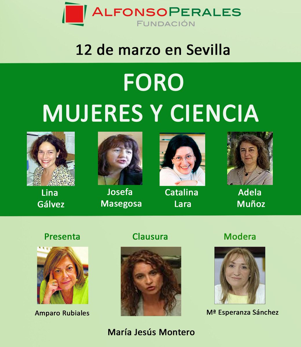unisevilla's tweet photo. La Facultad de Matemáticas acoge el Foro de Liderazgo de Mujeres y #Ciencia. Organizado por @faperales http://t.co/fbtCcEzrxV