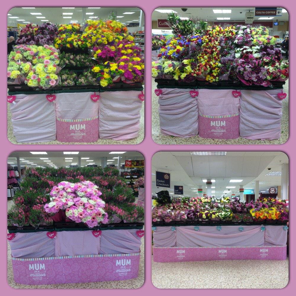 TescoMilton's tweet photo. Mother's Day launch! #mothersday #flowers #quality #loveyourmum @ManagerMilton http://t.co/OxqMLStqFq