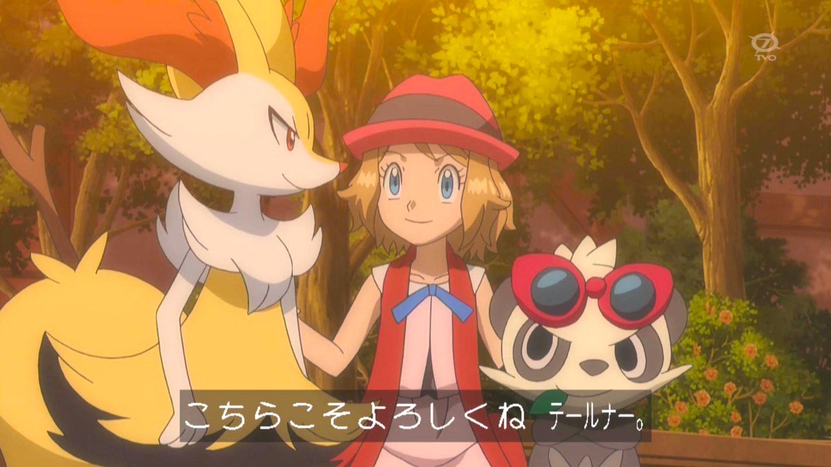 セレナbot Serena Bot テールナーは進化してもかわいかった Anipoke Pokemon Xy Http T Co K4khgrhuff