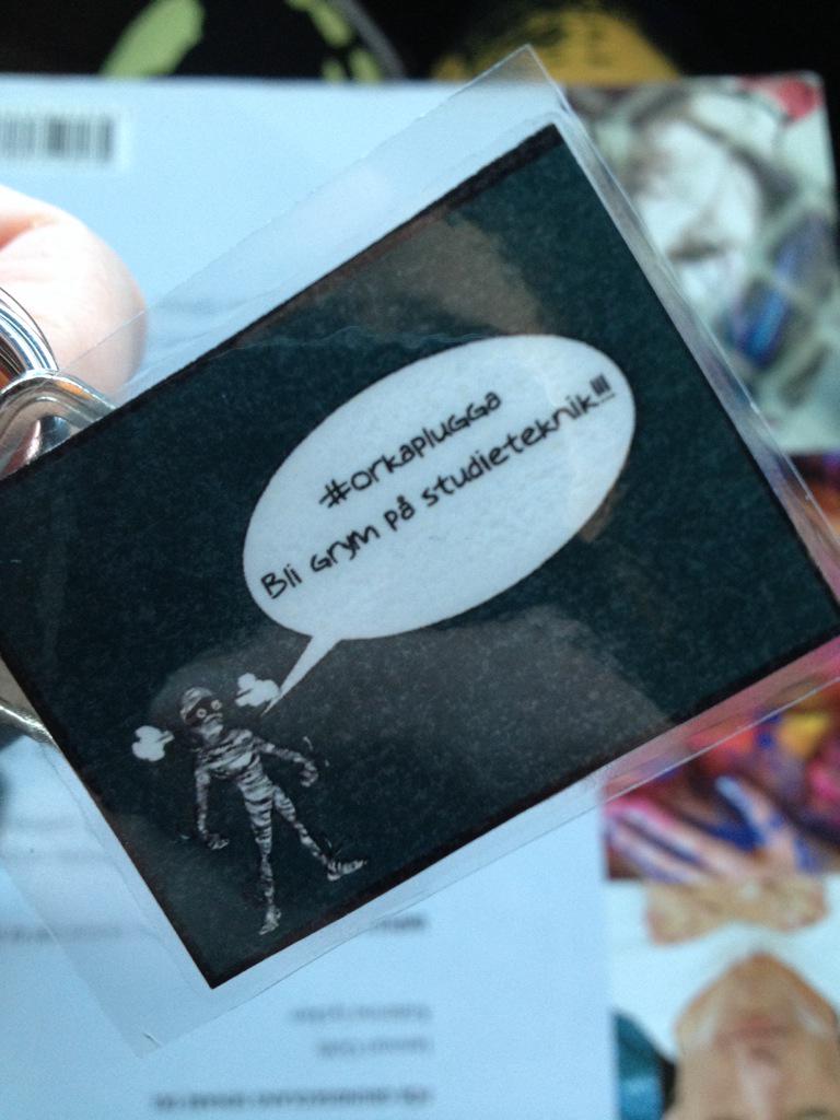 Spana in min nyckelring! #orkaplugga <a href="/UR_Pedagogerna/">UR_Pedagogerna</a>