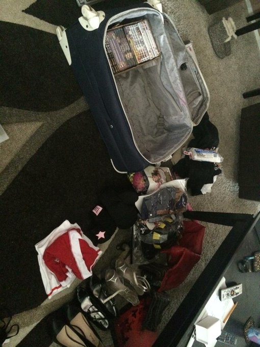 Got all this packed to head to @CrazyHorseFL  for the weekend!!! Who is coming out? #letsplay :) http://t<a class="tags" target="_blank" title="On Twitter" href="/?out=eyJ0eXAiOiJKV1QiLCJhbGciOiJIUzUxMiJ9.eyJpYXQiOjE3MjA4NTAxNjYsImlzcyI6InR3cG9ybnN0YXJzLmNvbSIsIm5iZiI6MTcyMDg1MDE2NiwiZXhwIjoxNzUyMzg2MTY2LCJyZWRpcmVjdF91cmwiOiJodHRwczovL3R3aXR0ZXIuY29tL0NyYXp5SG9yc2VGTCJ9.VegxYsrwhi_ji7CqT0sXN0Tzbi5HcEtKjRco51uHLwVn-WK61aEYd0Ws9XJLugXyOZ1WALD8qgbAzH7l98Pc6A">@CrazyHorseFL</a><a href="/tag/letsplay"class="tags"><span>#letsplay</span></a>
