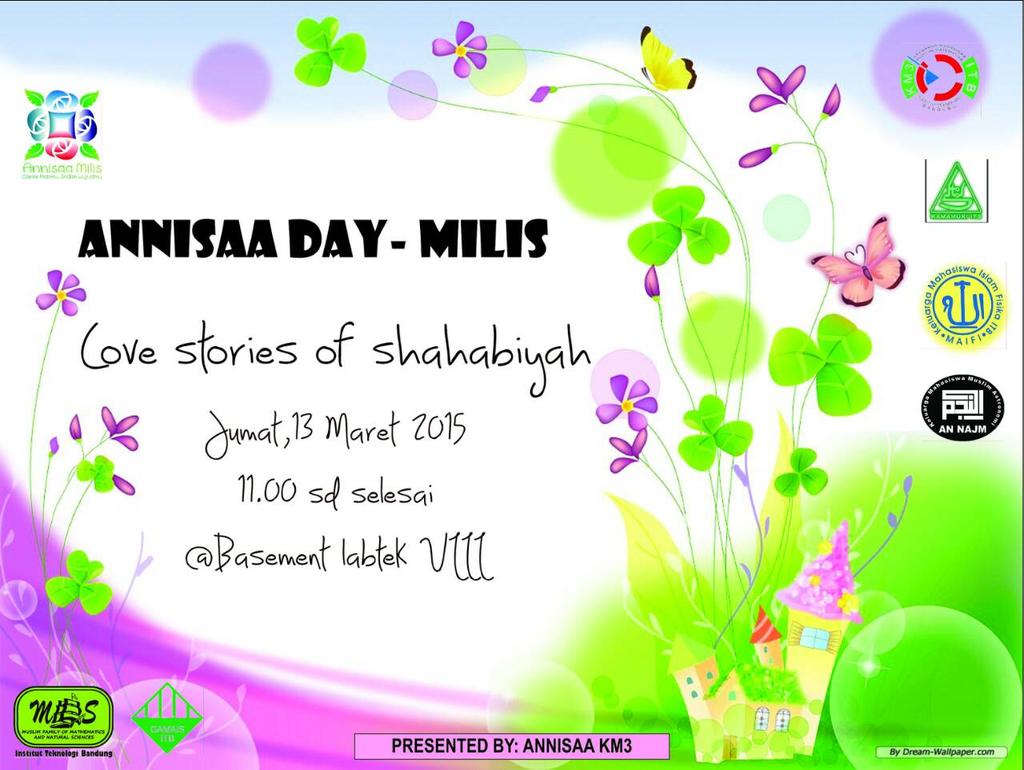 Annisa Day-MILIS
"Cove stories of shahabiyah"
<a href="/KM3_ITB/">KM3 ITB</a> <a href="/maifi_itb/">maifi itb</a> <a href="/kamamuki_itb/">Kamamuki ITB</a> <a href="/AnNajm_ITB/">An-Najm </a>