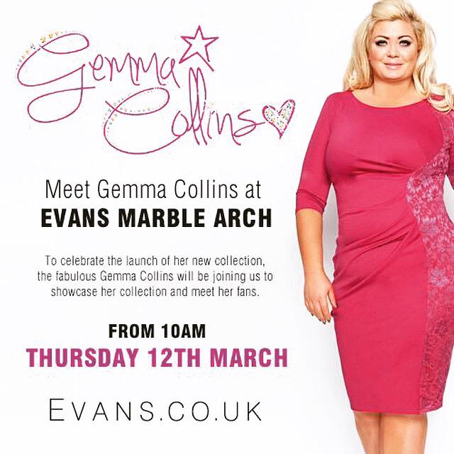 missgemcollins's tweet photo. The biggest day of my life is here ha apart from my wedding it's a dream come true off to @evansclothing #GCforEVANS http://t.co/XCfVqdIABq