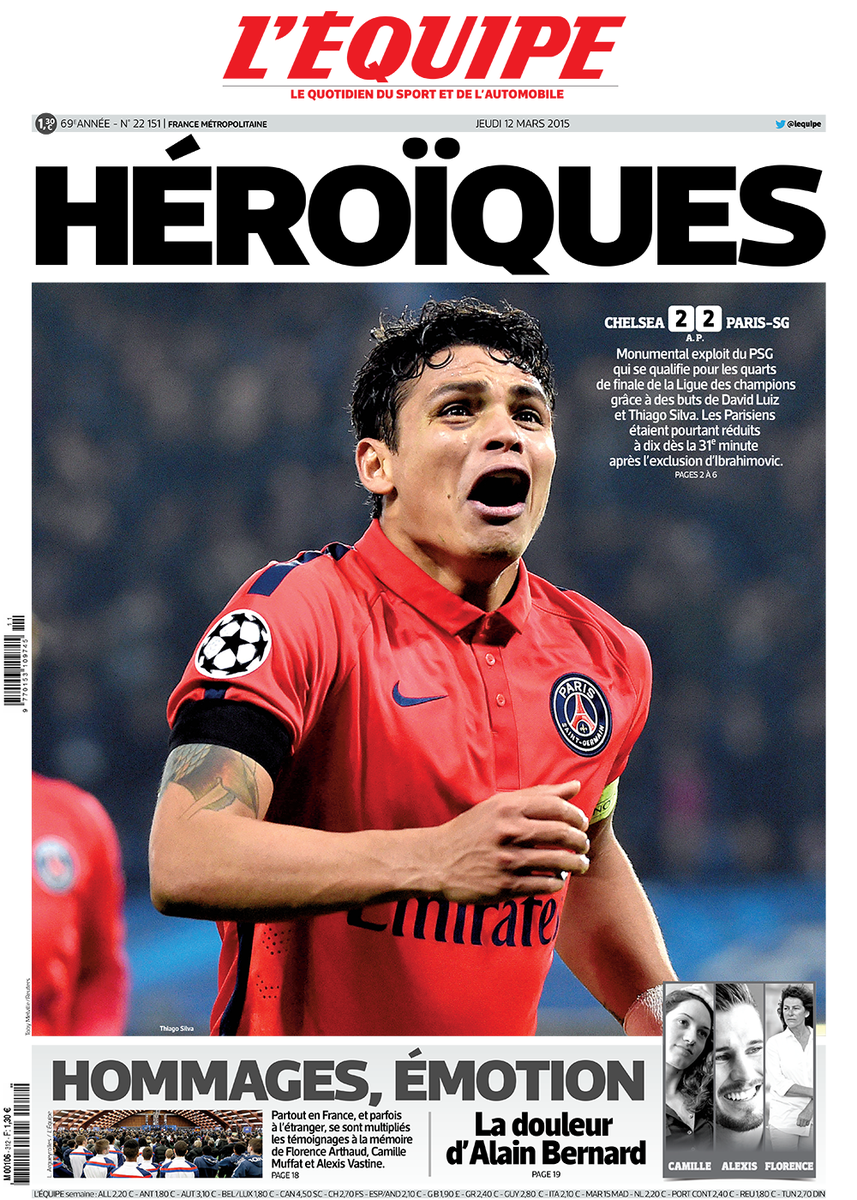 lequipe's tweet photo. HÉROÏQUES http://t.co/VJ29gv3Ade http://t.co/R4UXN5P1fn