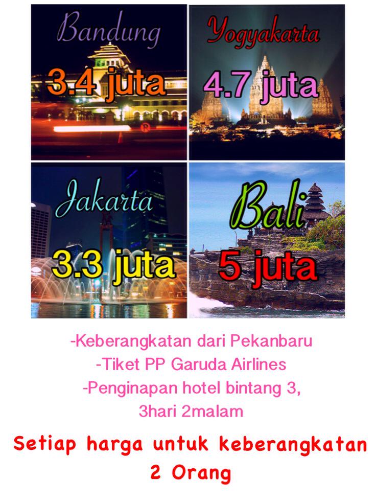 PiVproject's tweet image. Mau liburan murah banget untuk berdua?? PM aja ya, @iklanPKU @intipPKU @infoPKU @pkucomunity