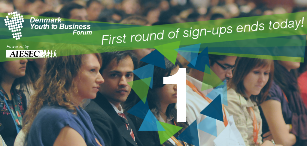 DenmarkY2B's tweet image. SIGN UP - first round of sign ups closes TODAY. Do something for your career!  bit.ly/12F8dyK #DenmarkY2B15