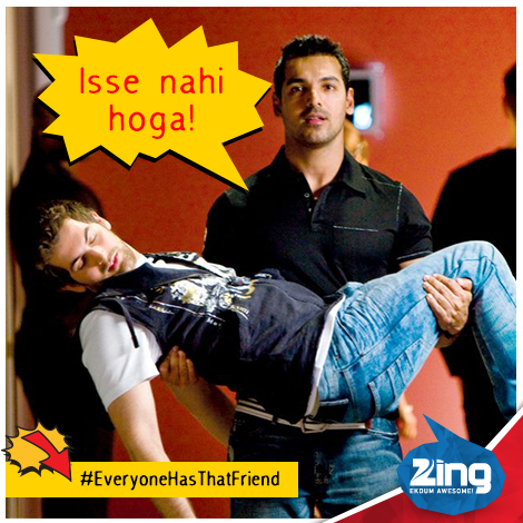 zingtv's tweet photo. #EveryoneHasThatFriend who is up for any challenge but fails miserably.
Tag that friend here! http://t.co/s0QhOlyRcV