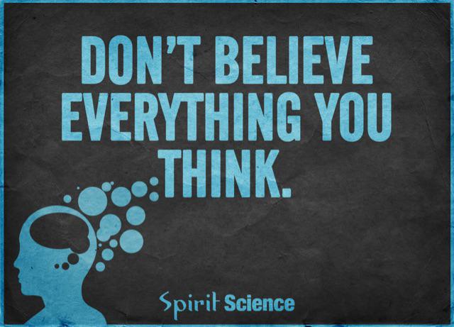 You are always more than your thoughts - don't believe everything you think :) #TempleWisdom #TheHappinessFoundation