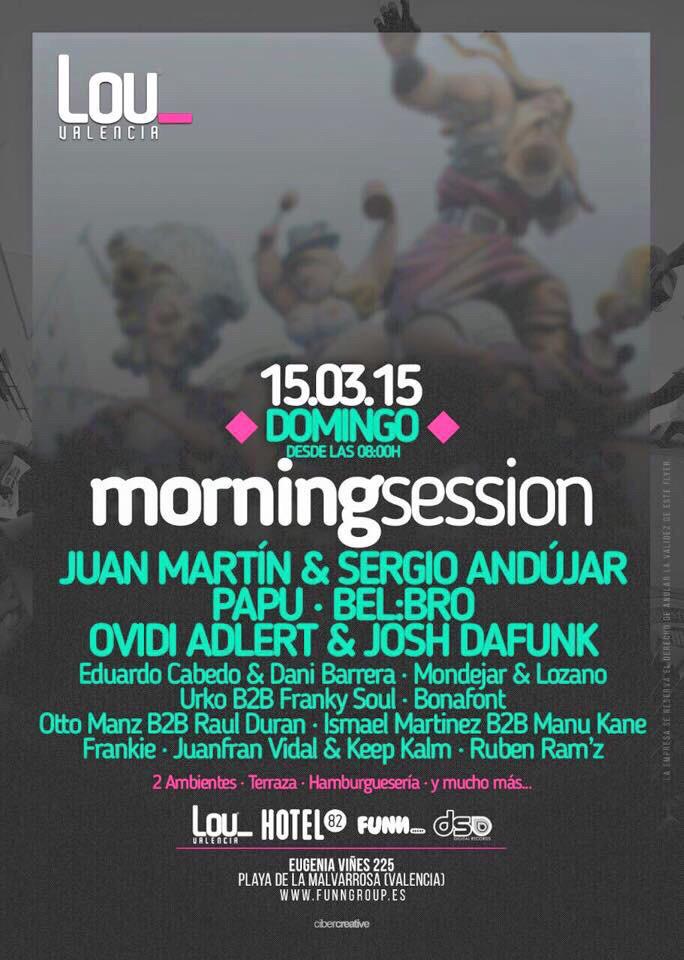 Domingo fallero afterRow@LouClu #Valencia #Vlc #Sunday #Music #love