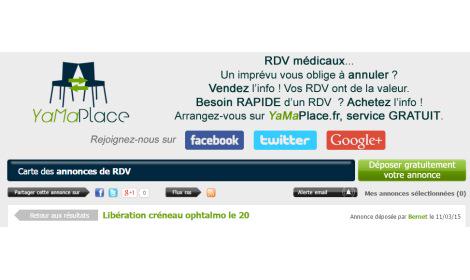 OL_Magazine's tweet image. Un site Internet pour revendre ses rendez-vous médicaux, notamment chez l’ophtalmologiste

opticien-presse.fr/2015/03/12/un-…