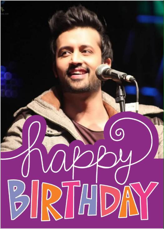 Wishing a very happy 32nd Birthday to Rockstar Atif Aslam. 