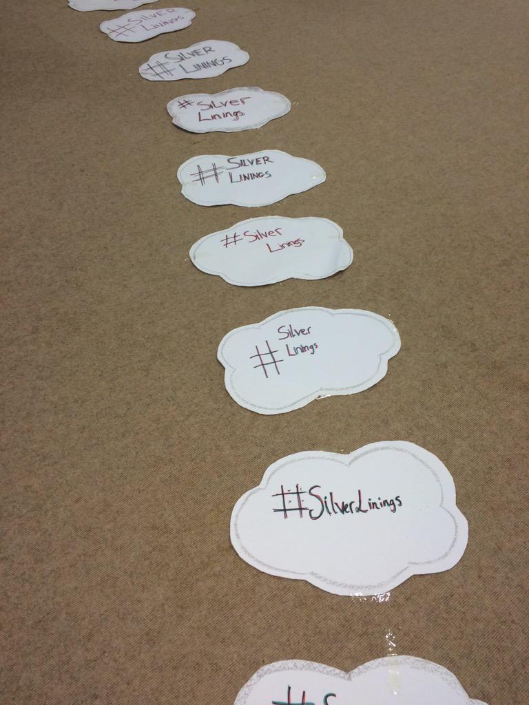 silverliningsdc's tweet photo. Follow these footsteps to get to #silverlinings http://t.co/AwqRElVG8Y
