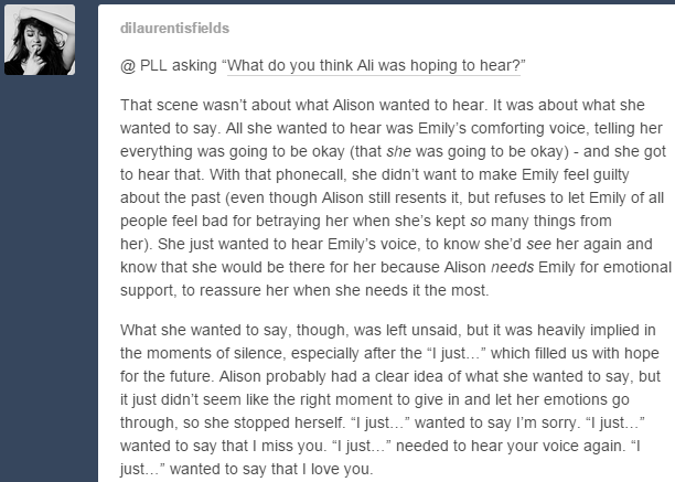 harliviespoison's tweet image. My two cents on the #EmisonCall (can you tell I'm deep in the feels?) #Emison #PLL