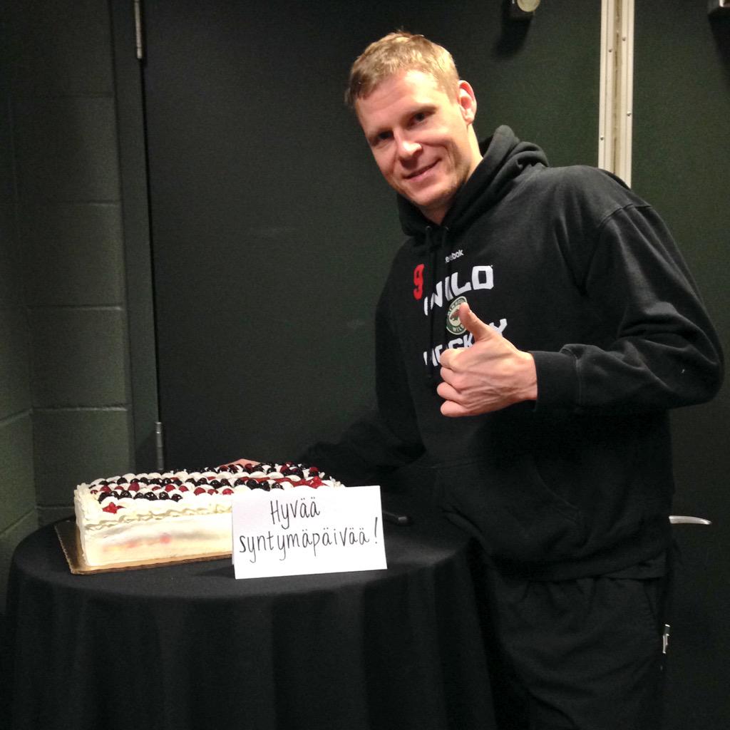 Hyvää syntymäpäivää Mikko Koivu!  Happy Birthday to our  