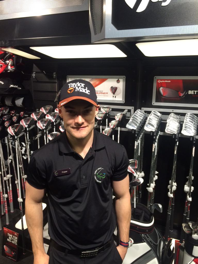 KingsLinksGC's tweet image. Our very own @FClarkeGolf modelling some of the new headwear from @TaylorMadeGolf #poser #smallhead #armday