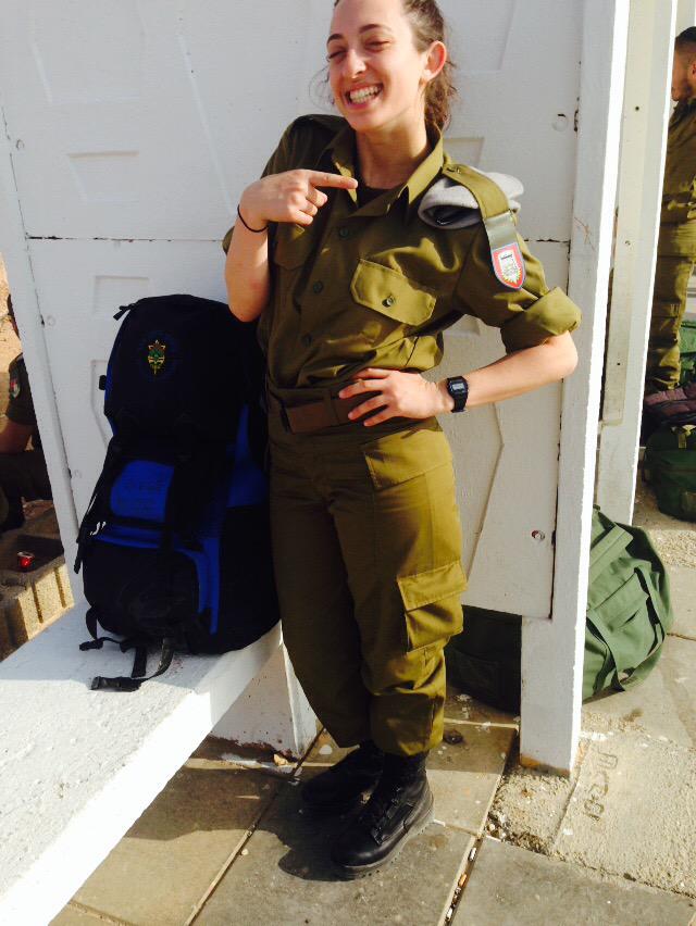 NerGold's tweet photo. I feel like I straight came out of Baccum except I have my new tag and beret #guessIaintsoצעירה http://t.co/ZL29MUvwGZ