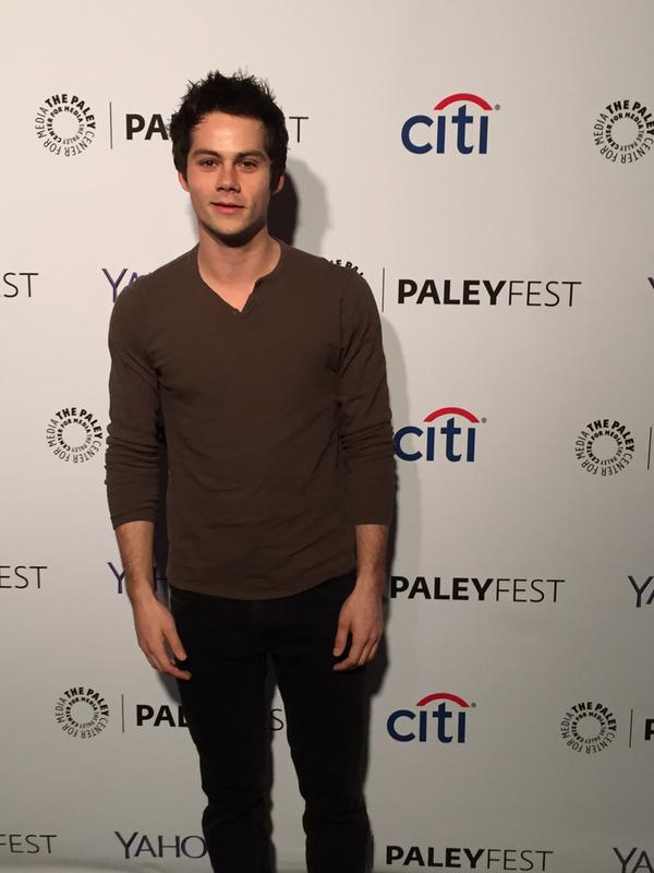 HoechOBrienWeb's tweet photo. Dylan and part of the cast at #PaleFest. http://t.co/VDnJY4h46U