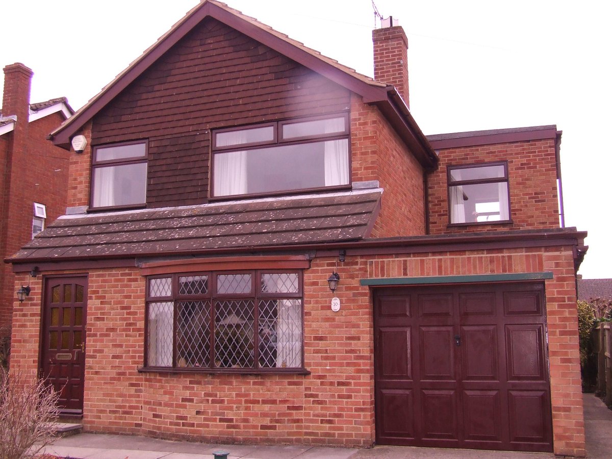 CGCladdingLtd's tweet photo. Stunning Mahogany Full Roofline Replacement http://t.co/N5wWULmfRQ