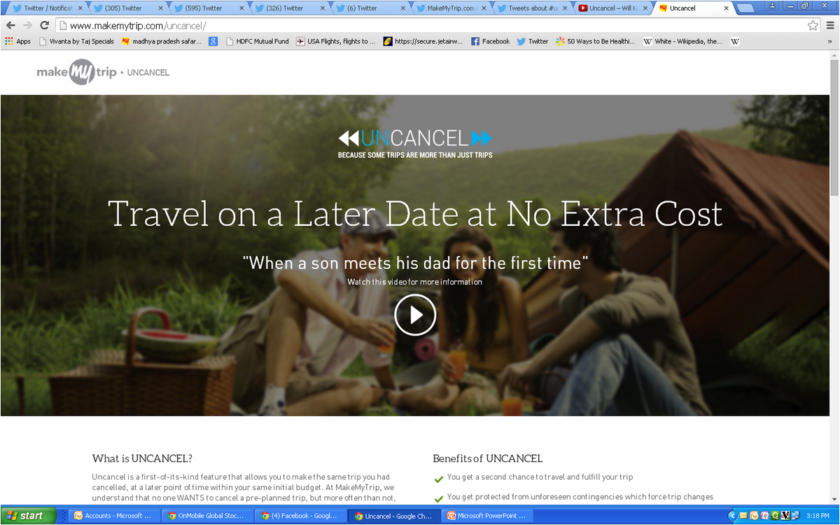 iamnainadsouza's tweet image. My second chance to travel and fulfill my  trip #Uncancel  :)

@makemytrip 
youtube.com/watch?v=5WtZDS…