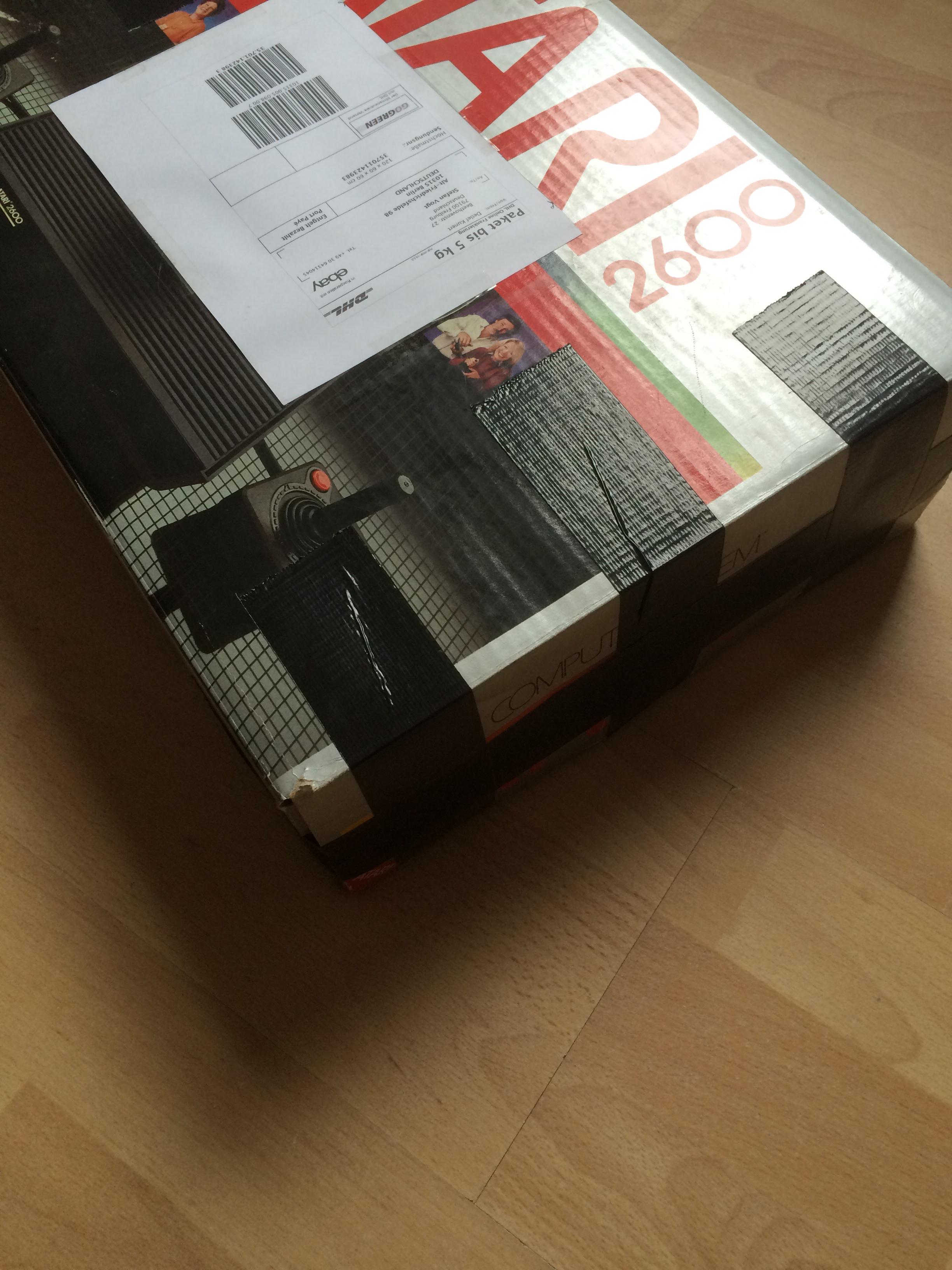 Stefan Vogt Oh Man I Am Pissed I Bought A Boxed Atari 2600 And Now Look What The Seller Did Http T Co U5mlaoldl6 Twitter