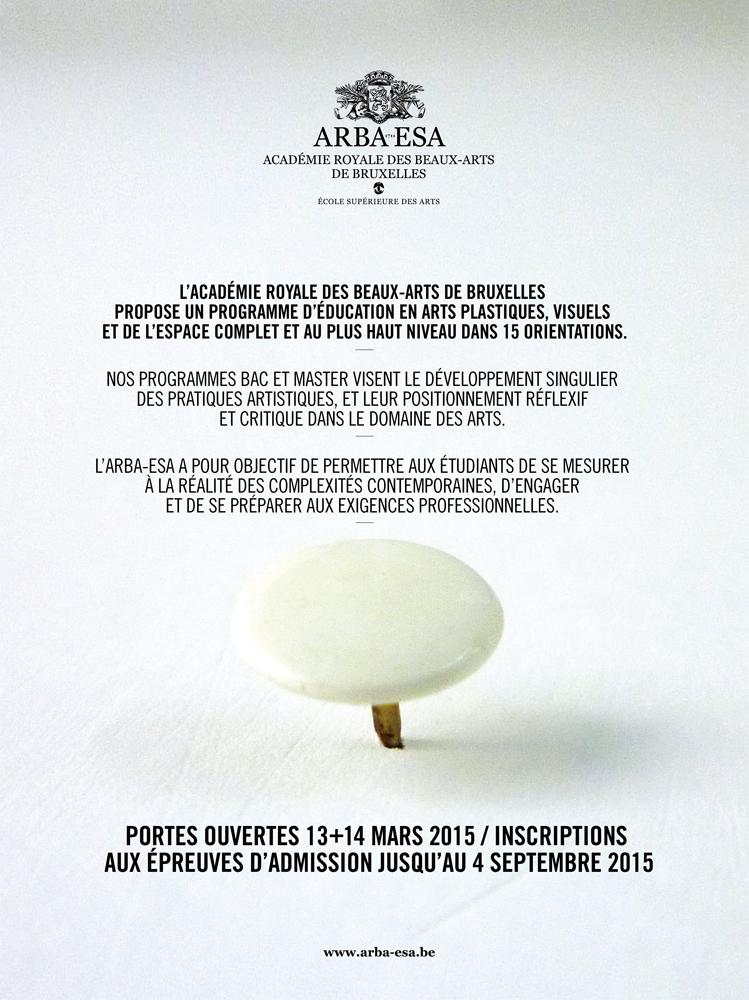 IPBruxelles's tweet photo. Les journées portes ouvertes de l’@ArBA_EsA auront lieu ces 13 et 14 mars, de 10h à 18h http://t.co/mhb5EeRMQn http://t.co/WcobVwWX0A