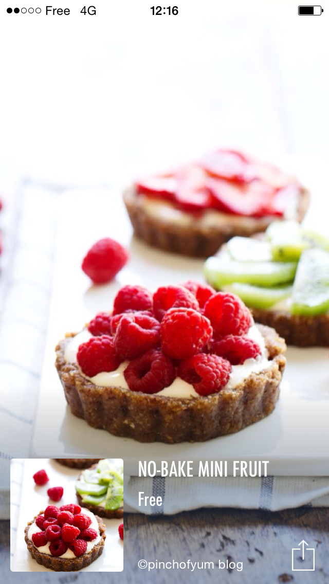 InspidaysApp's tweet photo. Miaaaam ! No words. We want this sweet recipe from @pinchofyum. Discover on http://t.co/SI9E00Uq81 :) #food #fblogger http://t.co/UN1soloOcg