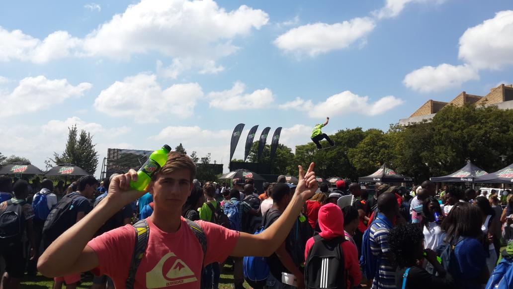Sbrosslee's tweet photo. #dewtourwits @mountain_dewsa #rippinit http://t.co/f5JGbOdojr