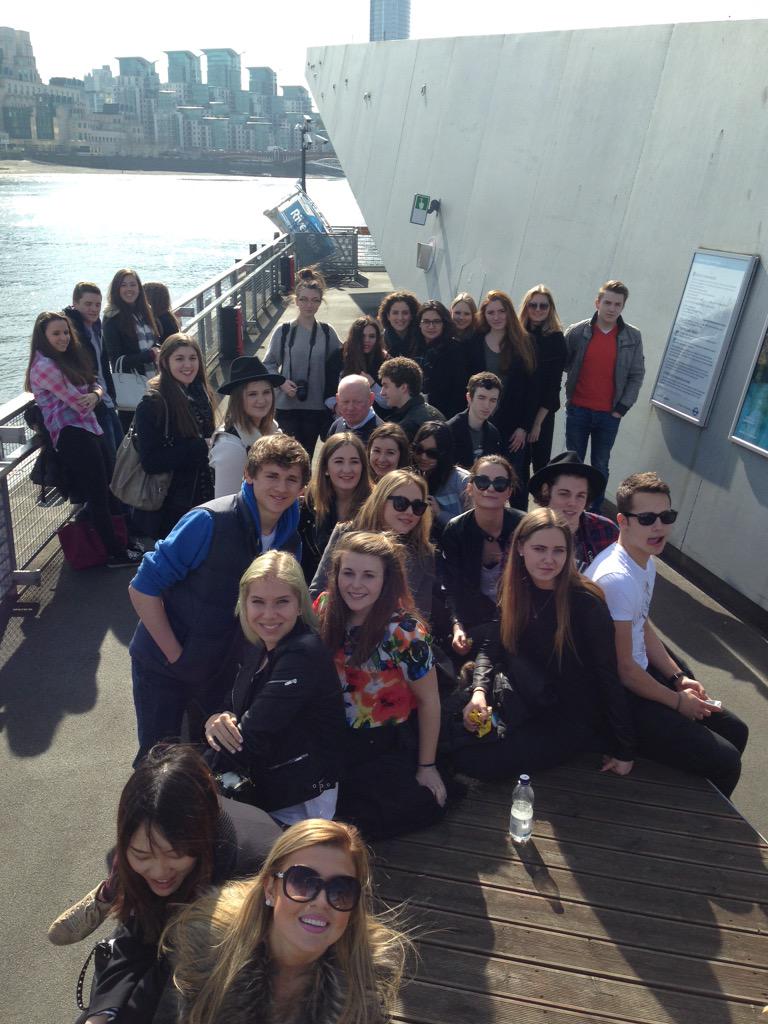 Sixth form art trip <a href="/FelstedSchool/">Felsted School</a> #TateModern #tatebritain