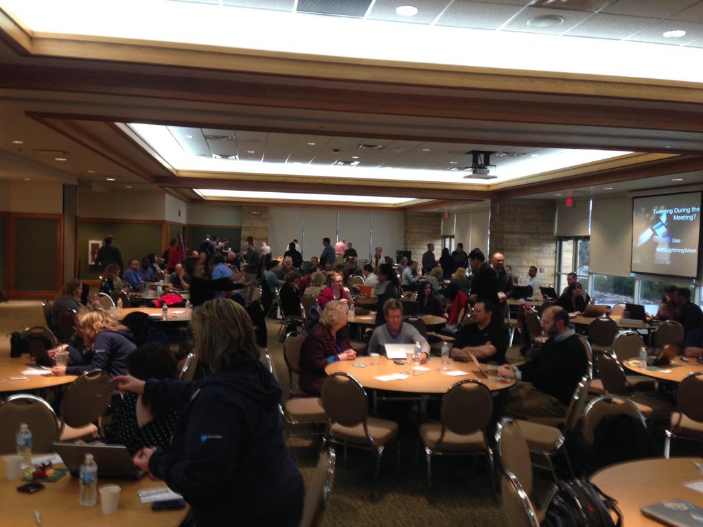 joshbirk's tweet image. Huge showing for the #TCDUG #lightningdevweek #mnlightningweek