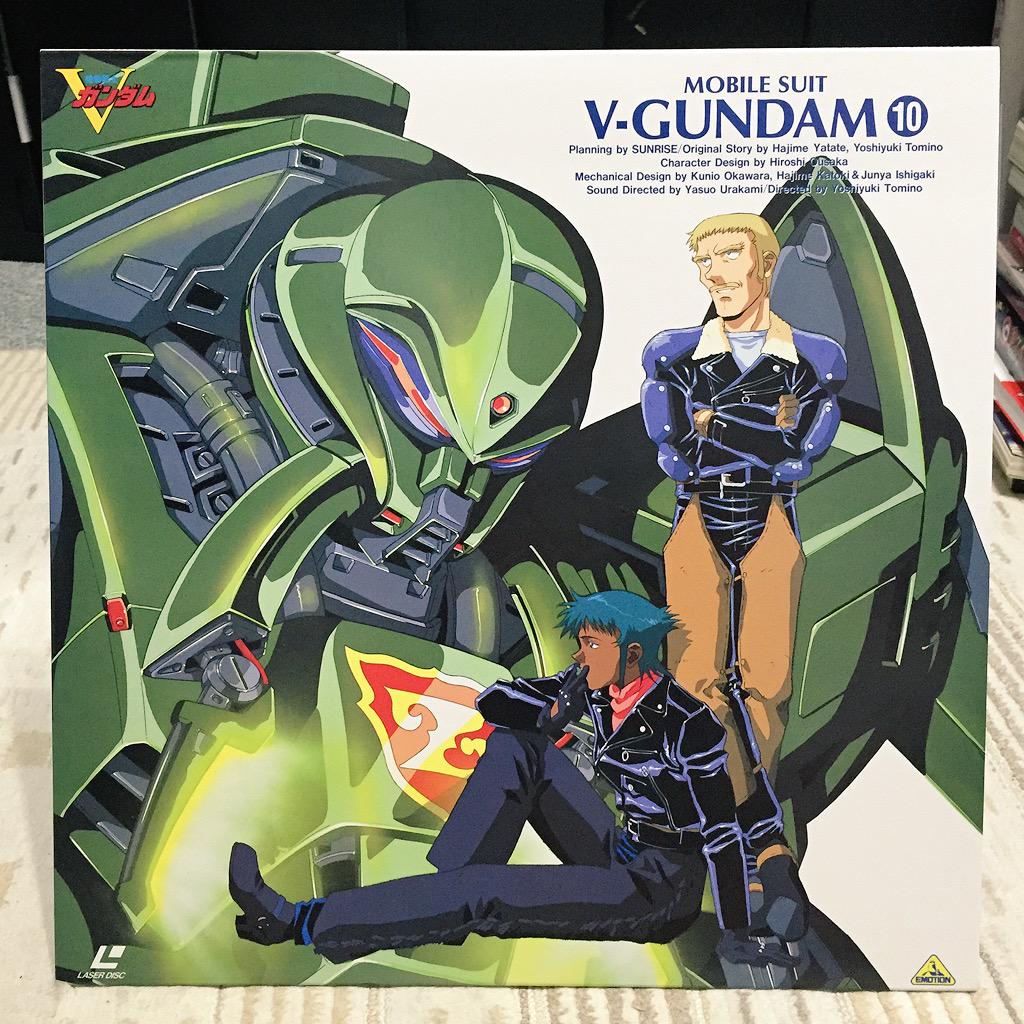 いわぽん Vガンldジャケット第9巻 12巻 9巻には 母よ大地にかえれ が収録 10巻収録の 北海を炎にそめて は スポンサーの都合とも言うべきバイクをここまで昇華させてみせる 逆境にこそ真価を発揮する富野由悠季の真骨頂です Vガンダム Http T