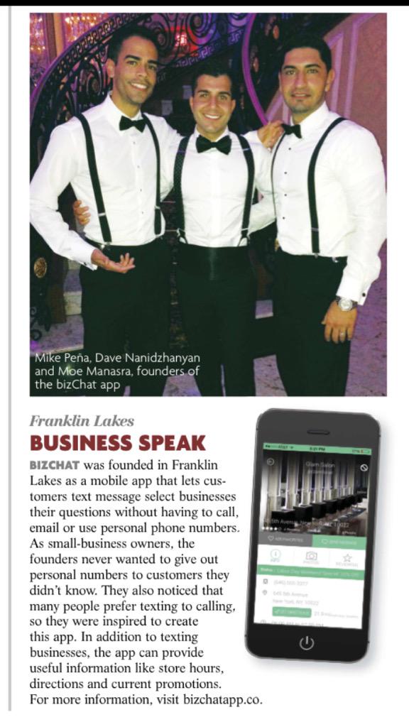 Bizchatapp's tweet image. Thanks @201Magazine for the love! Download @Bizchatapp !! #entrepreneur #NJ #tech #business #messaging #app #bizChat
