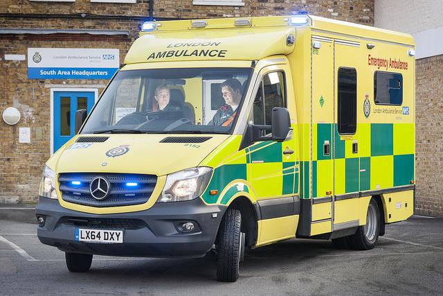 Mercedes Ambulance - London Mercedes Ambulance - London