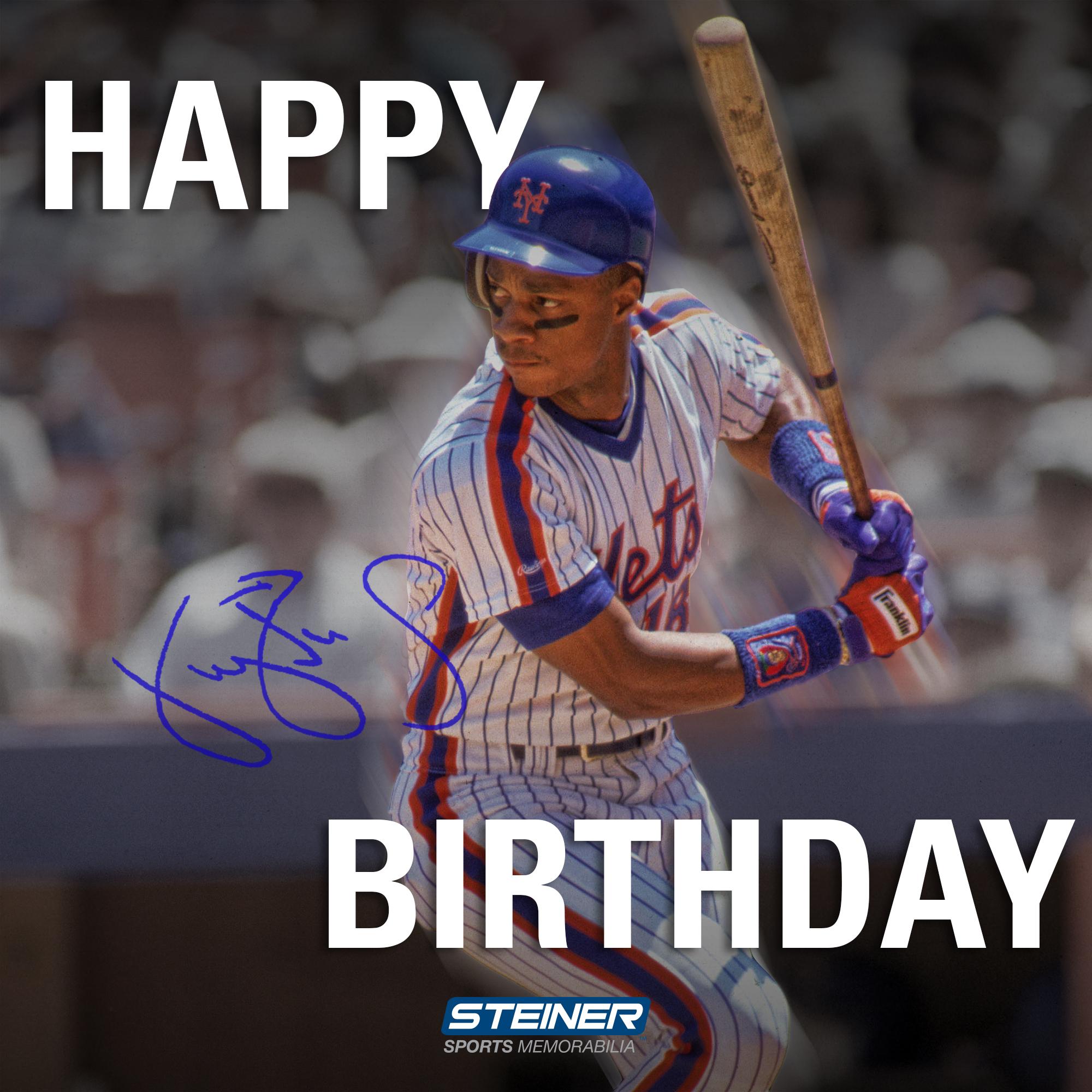To wish Darryl Strawberry a happy birthday! 