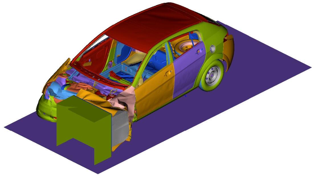 ArcelorMittal's tweet image. More than 10 full car crash simulations (up to 4 mio elements) can be performed in less than 24 hours #coengineering