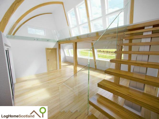 LogHomeScotland's tweet image. From the factory of light here comes The Bow House - Not a dream - Just another affordable home,,