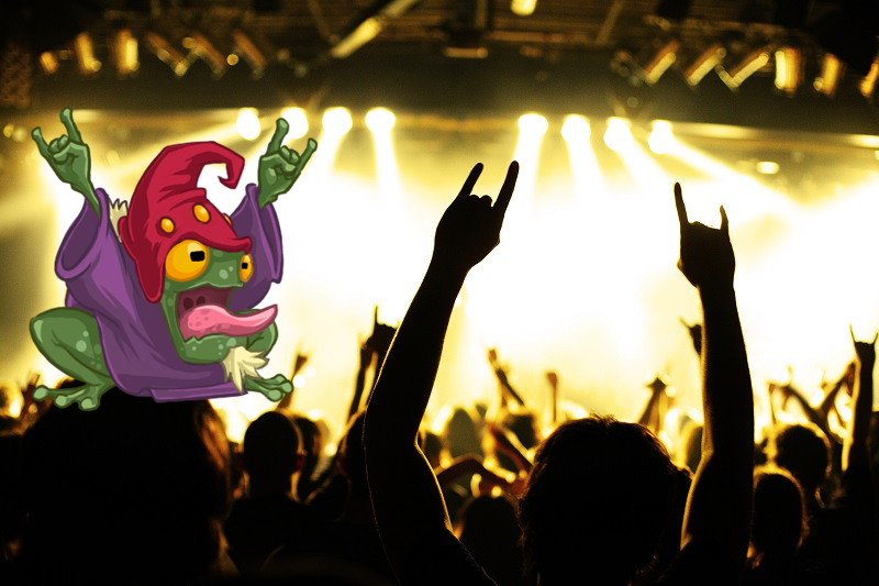 St1ka's tweet photo. @POStudios Now that is one Metal Frog! #Questrun http://t.co/v1DyJyabga