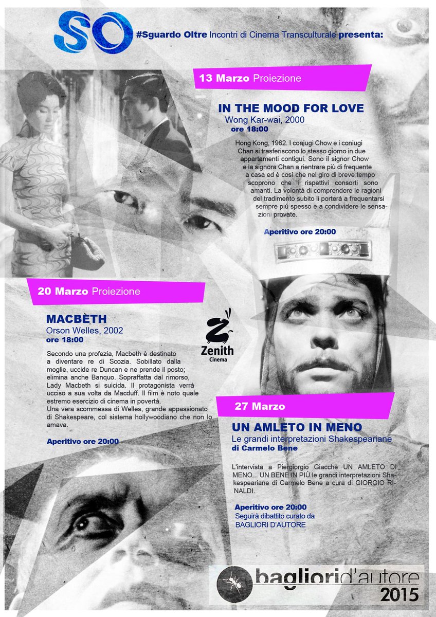 sguardoltre's tweet photo. Appuntamenti di #marzo per #Sguardoltre: si parte #venerdì13 IN THE MOOD FOR LOVE a cura del @RFF_2015 @cinemazenith http://t.co/Sx4kBvUYzN
