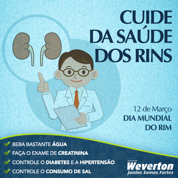 wevertonrocha's tweet photo. Esses simples cuidados contribuem para evitar doenças renais. Saiba mais: http://t.co/mtwOttDW7W #DiaMundialDoRim http://t.co/oXKGMKo3Yt