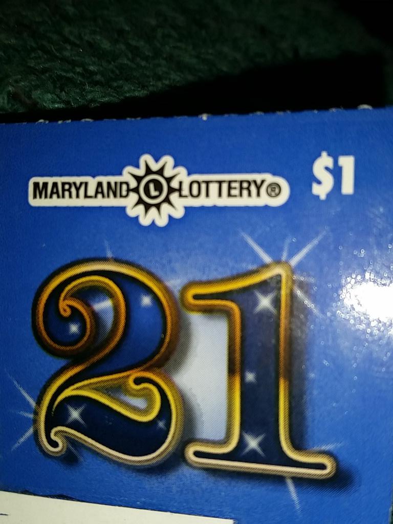 StitchMyStars's tweet photo. #played @MDLottery #21game #$1 #scratch-off. #won #$100! #awesomesauce #lifeisgood #dollarwin http://t.co/DwgOMDm6VY