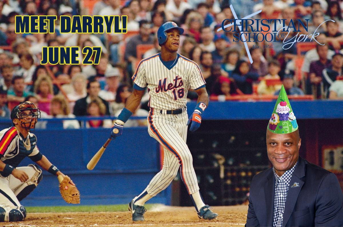 Happy Birthday Darryl Strawberry!  He\ll be at the game on Sat. June 27! Tickets:  