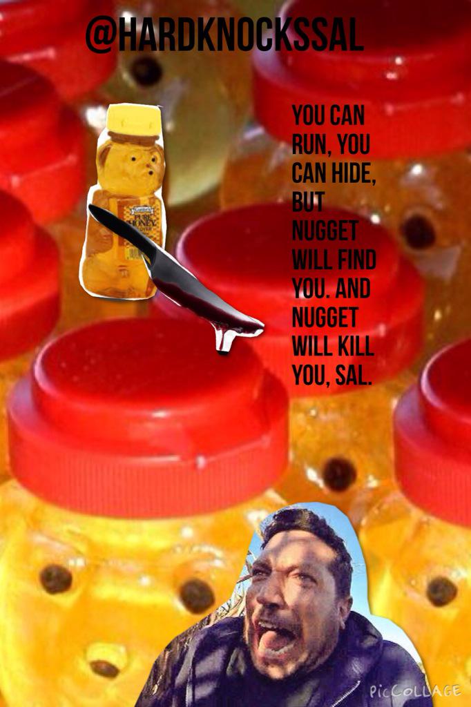 HardKnocksSal's tweet photo. Hey, @SalVulcano start running Nugget has finally had enough🐻🔪 @WhatSayYouPod http://t.co/027JvJIhkA