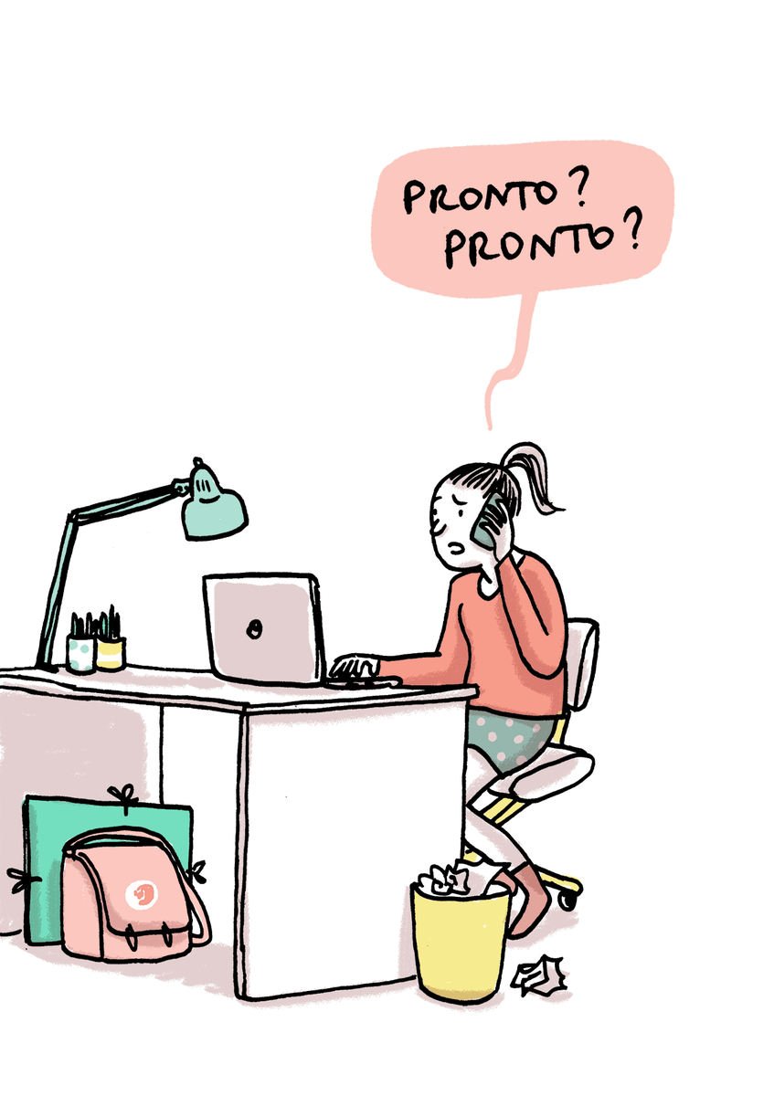 Come vivono i freelance? lo abbiamo chiesto a <a href="/actainrete/">ACTA - Associazione di freelance</a> e <a href="/giuliasagramola/">giuliasagramola</a> l'ha disegnato per noi #siamorotti