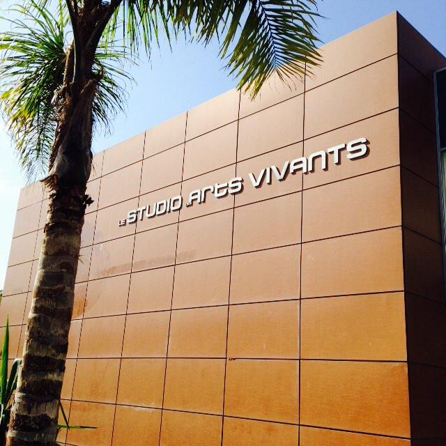 Superbe salle du Studio des Arts vivants Casablanca pour le dernier match de préparation de #équipe d'impro du Maroc