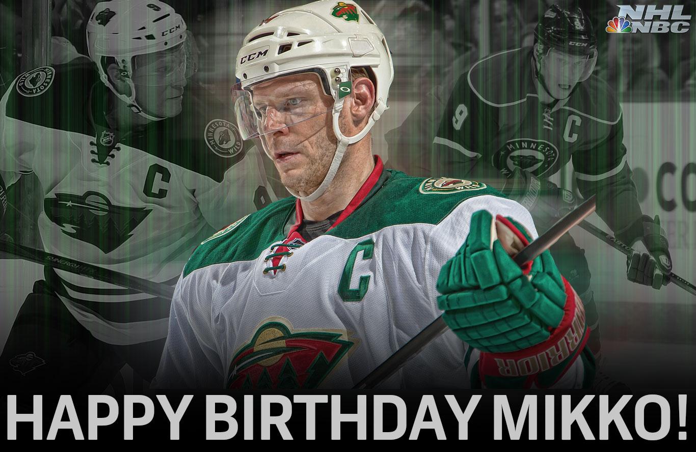 Happy Birthday Mikko Koivu! 