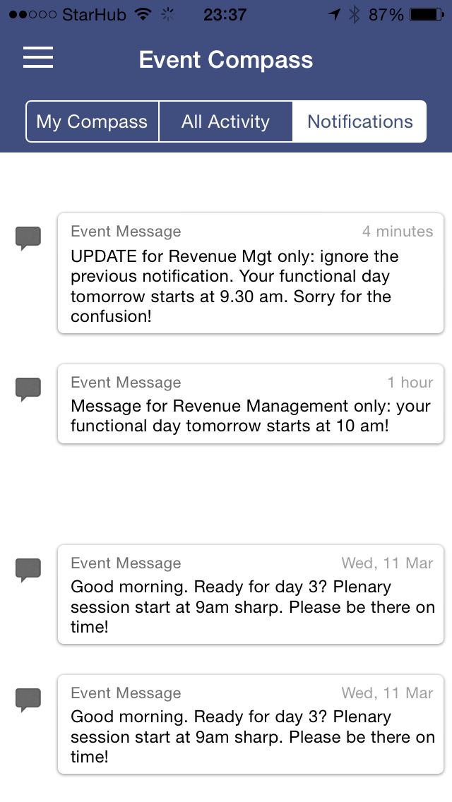 jvaassen's tweet photo. I just received a notification from the SW app… Don’t think I will reach Abu Dhabi on time #ismrc15 @ismrcstarwood http://t.co/kOIZb84CgT